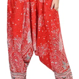 narnari Printed Rayon Women Harem Pants image 5