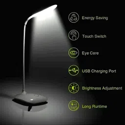 ravary Study Table Lamp for Students With USB Rechargeable Touch Control Table Lamp image 4