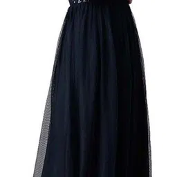 street9 Women Gown Dark Blue Maxi/Full Length Dress image 3