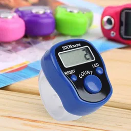Digital Finger tally Counter [Multi Colour-1 Piece] Digital Tally Counter-image-89