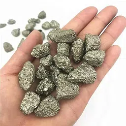 swara agate Natural Pyrite Cluster Rough Raw Money Magnet Stone High Energy Natural Iron Regular Asymmetrical Crystal Pebbles-picture-27