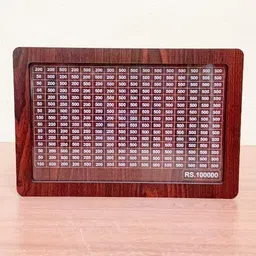 funlot Wooden Money Piggy Bank, Money Saving Box-024-M1 Coin Bank image 3