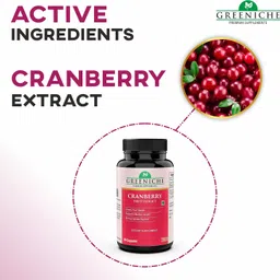 greeniche Cranberry for Bladder Health & UTI Urinary Tract Health Support for Women & Men image 3