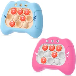 countrylink Pop It Light Up Fidget Toy, Quick Push Game Console, Whack a Mole Finger Puppets-picture-21