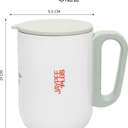 jaypee plus Joy Do What You Love Print with Handle & Silicon Seal Lid Gifting Multipurpose Stainless Steel Coffee Mug image 3