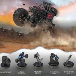 caddle & toes Rock Car , Spring wheels ,1:20 scale,Remote control image 3