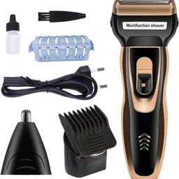 GN Enterprises 3 In 1 Rechargeable Waterproof Shaver Professional Electric Shaver for Me Shaver For Men-image-86