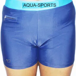 aqua holic Striped Men Blue Swimsuit image 2
