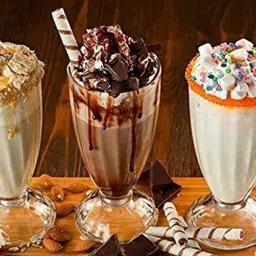 convoke (Pack of 3) Milkshake, Icecream Glass ,Juice Glass ,Water Glass ,Wine Glass ,Beer glass Glass Set Water/Juice Glass-picture-24