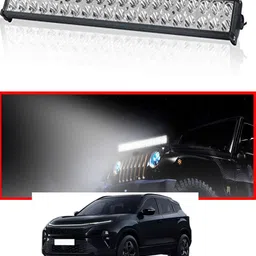 ccmm Universal White High Beam 40LED Bar Light For Vehicle With Clamp-134 Headlight Car LED for Tata (12 V, 55 W)-picture-10