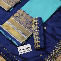 sonu creation Self Design Semi Stitched Lehenga Choli image 5
