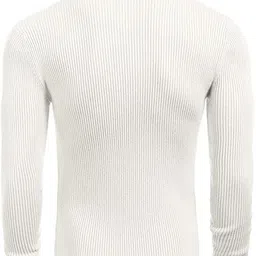 shubem enterprises Men Solid High Neck Multicolor Sweater image 2