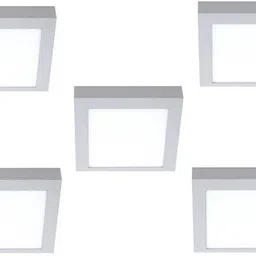 d'mak 6 Watt Square Surface LED Mounted Panel Light, Cool White Mounted Panel Cool White pack of -05 Recessed Ceiling Light Ceiling Lamp-picture-21