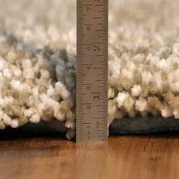 Beige Polyester Shaggy 10' x 8' Hand tufted Carpet By Kaleen India image 5