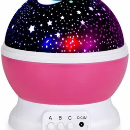 premsakhi Star Master Projector Night lamp and Rotating 4 Mode Sky Star Master Mini Projector Lamp for Kid's Room Decor Table Lamp-picture-25