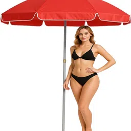 42in Patio Garden Umbrella Outdoor Waterproof Adjustable Tilt Big Size Umbrella-image-7