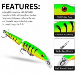 spyroking Hard Bait Fiber Fishing Lure image 2