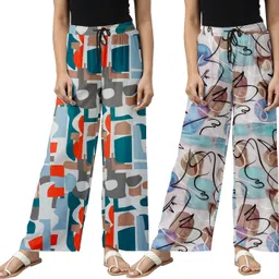 bhurkhiya Pack of 2 Women Pyjama-picture-30