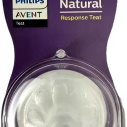 philips avent SCY963/02 1m+ Avent Teat Baby Feeding Bottle Nipple Slow Flow Nipple image 2
