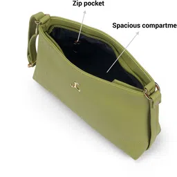 mochi Green Women Sling Bag 66-710 image 5