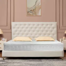 sleepspa Azure Orthopedic With HerbFresh Technology 8 Inch Bonnell Spring & HR Foam Queen Size Mattress image 1