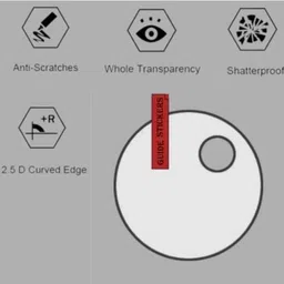 DB Back Camera Lens Glass Protector for REDMI NOTE 14 PRO + CAMERA LENS ( PACK OF 2) image 2