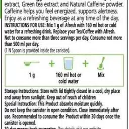 herbalife *Afresh lemon green tea* Energy Drink image 3