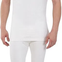 JOCKEY Off White Half Sleeve Men Top - Pyjama Set Thermal-picture-15