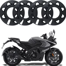 asryd 17 Inch 4 Pcs ABS Plastic PRO Disc Bike Wheel Cover For Bajaj Pulsar RS200 Bike Fairing Kit-picture-20