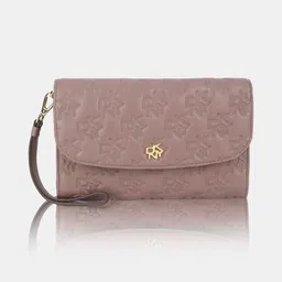 dkny Casual Pink Clutch image 2