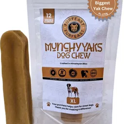 MunchyYaks Dog Chew Extra Large Bar 100% Natural Vegetarian Himalayan Yak Chew Cheese Dog Chew-image-13