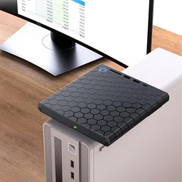 RyzCare Drive Drive Player USB3.0 HUB Portable CD DVD Burner TF Reader External DVD Writer image 3