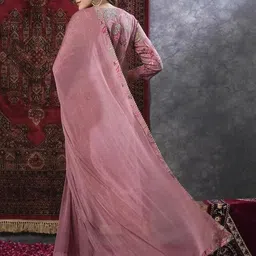 vidusha Women Cotton Rayon Kurti Pant Dupatta Set image 3