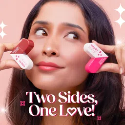 hilary rhoda Clear & Tint Lip Balm | Hydrates & Nourishes Lips | 2 Sided Lip Balm | Shade 01 - Rose Love image 2