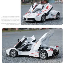 dezicon 1:32 32162 F40 F1 Withe-DZC152 image 2