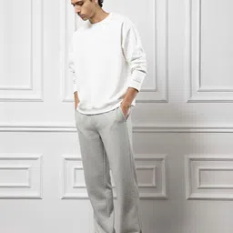 dockstreet Men Striped Grey Track Pants image 4