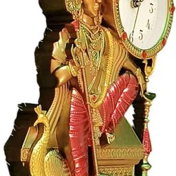 msa enterprises Analog 37 cm X 29 cm Wall Clock image 2