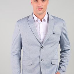 killer Men Self Design Single Breasted Casual Blazer-picture-9