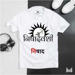 new fashion hr Men Printed Round Neck Cotton Blend White T-Shirt-picture-15