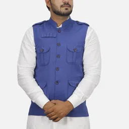 gargian master cut Self Design Men Waistcoat-picture-12