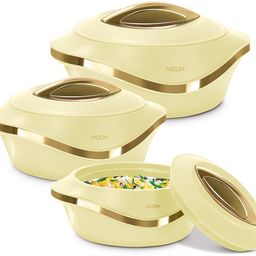 milton PEARL CASSEROLE Pack of 3 Thermoware Casserole Set-picture-34