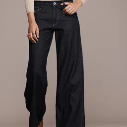 roadster Women Loose Fit Low Rise Black Jeans image 2