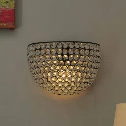 homesake Avignon Crystal Flush Mount Wall Light (Copper Finish)-picture-35