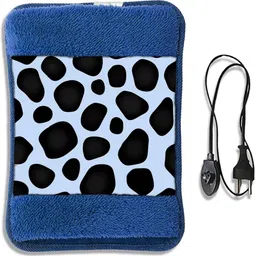 Gel Filled Extra Soft Velvet Fur Rechargeable Heat Pad 100% Leak Proof Electric 1 L Hot Water Bag-image-44