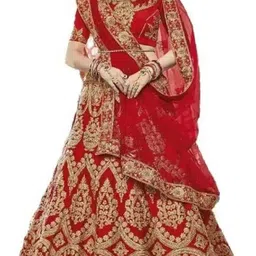 datt enterprise Embroidered Semi Stitched Lehenga Choli-picture-10
