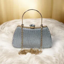 Party Silver Clutch-image-14