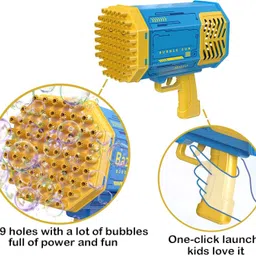 sarasi Bubble Gun, Additional Fan Usage, Press Button, 1 Click Launch, Rechargeable, Guns & Darts image 2