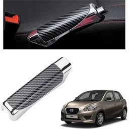 slshilpa Anti-Slip Parking Handbrake Decorative Cap For Datsun Go Car Handbrake Grip-picture-26