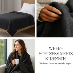 flipkart smartbuy Solid Single Fleece Blanket for Mild Winter image 5