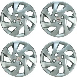 prigan Amaze Silver 14 Wheel Cover For Universal For Car Universal For Car image 2